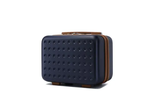 British Traveller Hartschalen-Trolley Hartschalenkoffer 100% ABS mit 4 Rollen & TSA-Schloss -Reisefreundlich