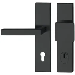 SH-Wechselgarnitur MALMÖ-ÖNORM PZ88, RC3, schwarz