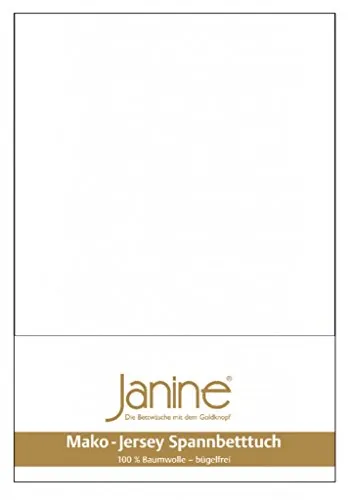 Janine Spannbettlaken, 100% Baumwolle - Bettlaken aus 100% Baumwolle, waschmaschinengeeignet und in verschiedenen Farben erhältlich – perfekt für einen komfortablen Schlaf.