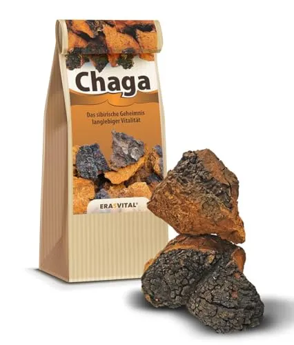 Chaga Pilz Brocken 500g in braun von ERASVITAL