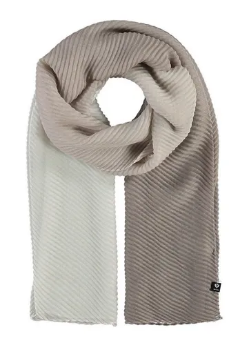 Fraas Modetuch - Stilvolles Accessoire für jeden Look - Modetücher: FRAAS Tuch in Taupe, aus 100% Polyester, mit trendigem Muster - ideal für schicke und alltägliche Outfits.