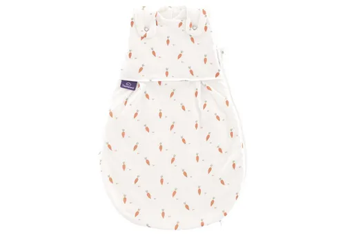 Träumeland Außenschlafsack LIEBMICH Carota Größe 62/68 - Schlafsäcke, aus 100 % Baumwolle mit atmungsaktiver TENCEL-Füllung, ideal für einen erholsamen Schlaf Ihres Babys.