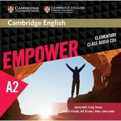 Elementary A2 Class Audio-CDs - Schulbücher & Lernhilfen, enthalten alle Audios zum Student's Book Cambridge English Empower A2 für effektives Lernen.