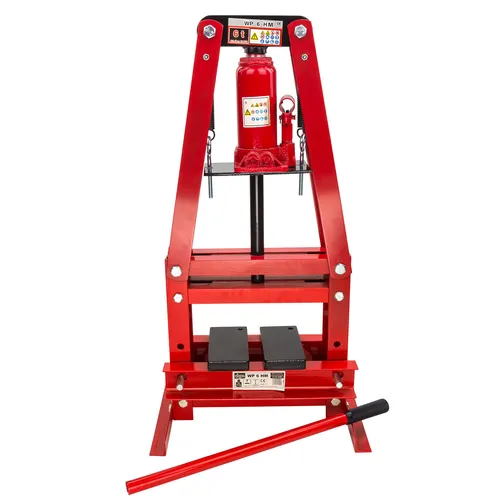 Werkstattpresse Hydraulikpresse 6 t – Ideal für präzise Arbeiten - Werkstattpresse mit 6 t Presskraft, perfekt für die Bearbeitung von Lagern und Metallteilen. Robuste Bauweise für höchste Langlebigkeit.