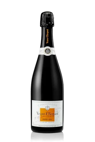 Veuve Clicquot Champagne DEMI-SEC 12% Vol. 0,75l - Exklusiver Demi-Sec Champagner aus der renommierten Champagne, perfekt ausbalanciert mit fruchtigen Noten und eleganter Frische – ideal als Aperitif oder zu Meeresfrüchten.