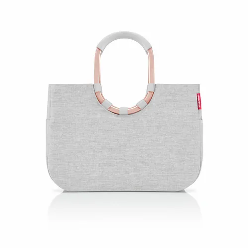 Reisenthel Loopshopper L - Stilvolle Einkaufstasche mit Komfort - Einkaufstaschen & Einkaufstrolleys: Der reisenthel Loopshopper L überzeugt mit 25 l Volumen, bequemen Loopgriffen und nachhaltigem Design aus recycelten PET-Flaschen.