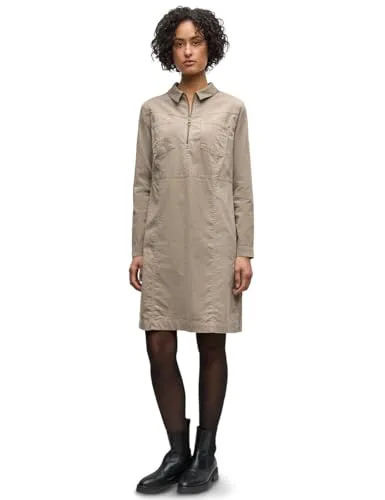Street One Cordkleid mit Zipper Morning beige 44