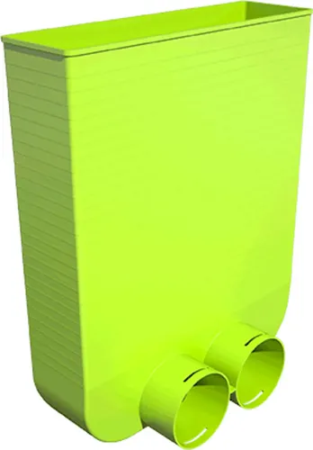 Wolf Anschlussteil für Schlauch DN75/63, 90Grad, L:325mm von Wolf