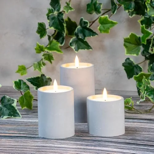 Kerzen Grau von Ideen mit Herz