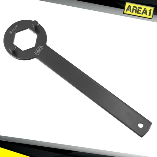 Area1 Kupplungsschlüssel 39mm Kupplungs Blockierwerkzeug Haltewerkzeug kompatibel mit Sym, CPI, Honda Peugeot, Kymco, Yamaha (50-150ccm)