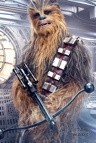 Poster STAR WARS - The Last Jedi - Chewie Bowcaster 61x91,5cm NEU 59006 SW4