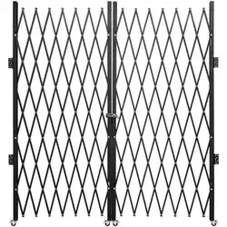 Produktbild VEVOR Doppeltes Faltbares Sicherheitstor 156 x 310 cm