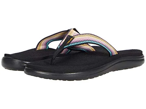 Teva W VOYA FLIP Sandale bunt 42 EU - Sportliche Sandale in Größe 42, ideal für warme Tage. Das offene Design und das leichte Profil sorgen für hohen Tragekomfort und optimale Flexibilität.