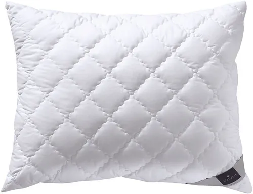 billerbeck Synthetikkopfkissen 520 ALCANDO® - Kissen mit AIRFLOCKS® Füllung, bauschkräftig und ideal für Allergiker. Mit 100% Baumwollbezug und pflegeleicht bei 60°C waschbar.