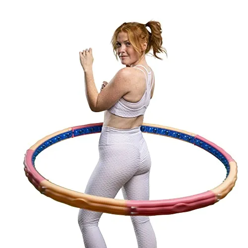 Produktbild HOOPOMANIA Vital Hoop [2,6 kg] Hula Hoop Reifen mit Massagenoppen Hullahoop Erwachsene