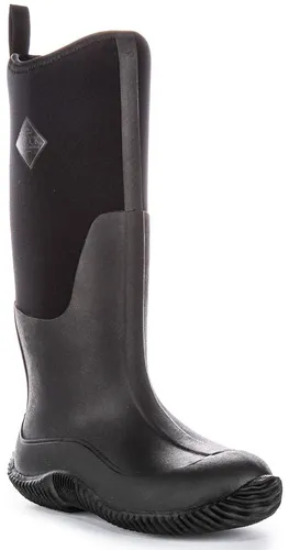 MUCK HAW000 Hale Slim Sohle Hoch Gummi Damen Stiefel Schwarz UK 4 - 8