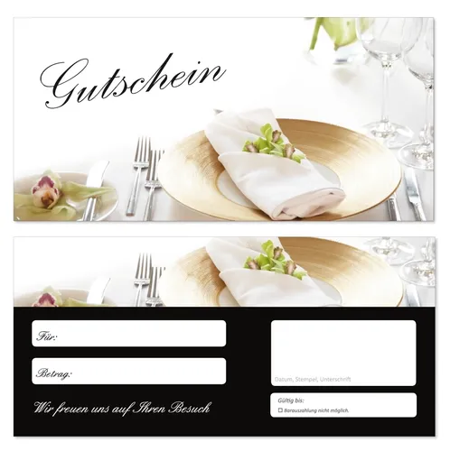 Geschenkgutscheine von LYSCO