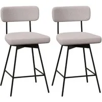 Hocker & Barhocker Beige von Costway