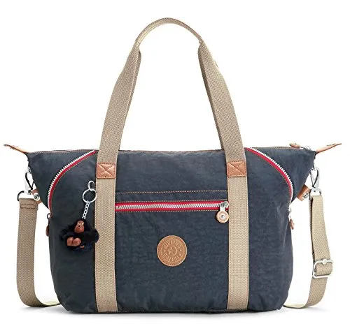 Kipling Classics Basic Art Schultertasche 35 cm - Blau - Handtasche mit 21 Litern Fassungsvermögen, wasserabweisendem Material und durchdachtem Innenlayout für optimale Organisation – ideal für Alltag und Abenteuer.