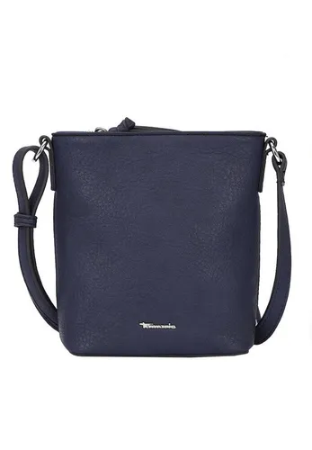 Tamaris Umhängetasche TAS Alessia - Stilvolle Begleiterin in Blue 500 - Umhängetasche mit echtem Leder-Look, praktischen Reißverschlussfächern und verstellbarem Schulterriemen – ideal für den Alltag.