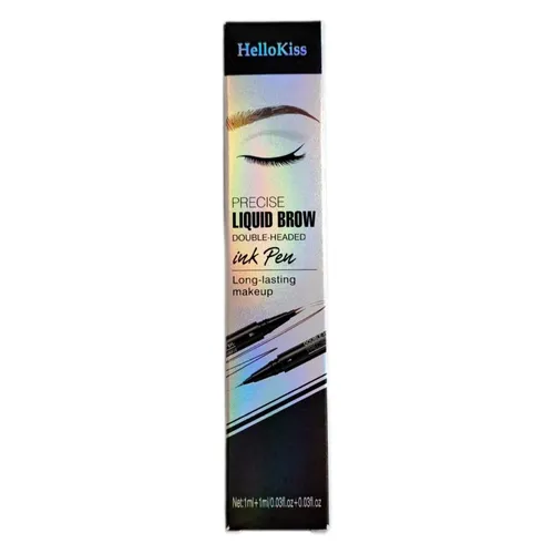 Microblading Augenbrauenstift Wasserfest, 2-in-1 Dual-Ended Eyebrow Pencil mit 2