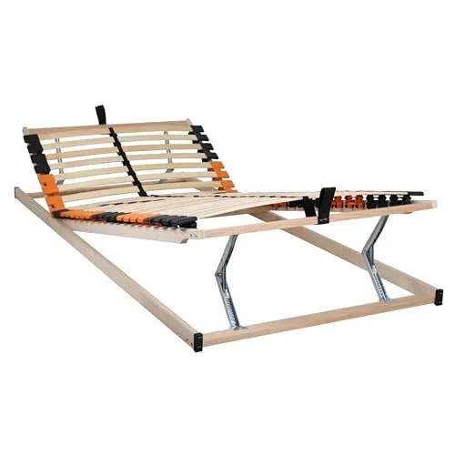 Madera Medifix K+F 7-Zonen-Lattenrost - Lattenrost mit verstellbarem Kopf- und Fußteil für optimale Anpassung, bietet perfekte Unterstützung und Druckentlastung durch 7 Zonen – ideal für individuellen Schlafkomfort.