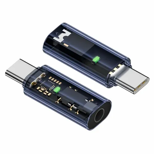 C68 USB-C auf 3,5mm Stereo Audio Adapter Kabel Kopfhörer Lautsprecher Mikrofon
