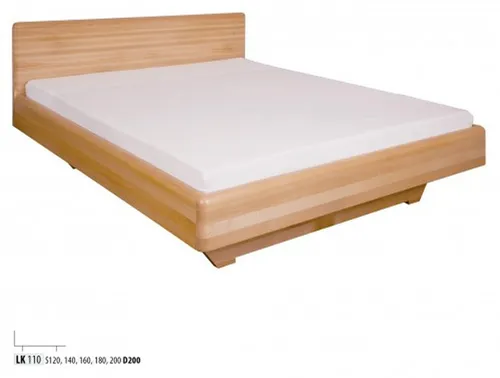 Massivholz Bett 180x200 aus Buche - Modernes Vollholzbett für Erwachsene - Klassisches Bettgestell aus echtem Holz mit einer Liegefläche von 180 x 200 cm. Stabil und stilvoll, ideal für modernes Wohnen. Montage erforderlich, ohne Matratze.