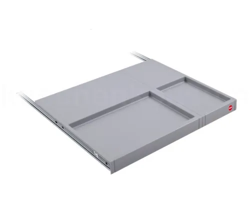Hailo Tablarauszug 1109739 - Multitablarboden für 50 cm Unterschrank, flexibel herausziehbar mit stabilen Auszugschienen, ideal für zusätzliche Ablagefläche und Organisation im Schubkasten.