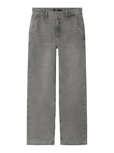 Nlmtoizza DNM Loose Pant Noos - Jungen-Jeanshosen, locker geschnitten mit verstellbarem Bund für optimalen Tragekomfort und perfekte Passform.