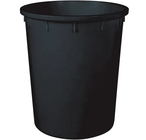 BRB-Lagertechnik Regentonne Rundtonne 150 Liter - Regentonne aus strapazierfähigem PE-HD, hygienisch und stabil. Mit 150 Litern Fassungsvermögen ideal für die Wasserspeicherung. Stapelbar und platzsparend im leeren Zustand.