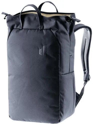 Deuter Tagesrucksack Vista Black - Stylischer Daypack mit ergonomischem Rückenpolster für optimale Belüftung. Ideal für die City, bietet schnellen Zugriff auf das große Hauptfach und praktische Verstaumöglichkeiten.
