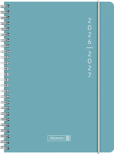 Schülerkalender 2026/2027 Plain Blue A5, Kunststoff | Buch | Deutsch | 208 S.