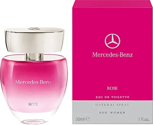 Mercedes-Benz Rose Eau de Toilette 30 ml - Eau de Toilette für Damen, verführerischer Duft mit blumigen Noten, ideal für den täglichen Gebrauch.