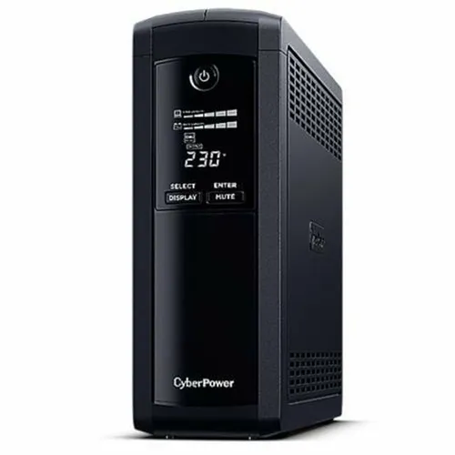 CyberPower VP1600ELCD - 1600VA USV mit LCD-Display - USV mit 1600VA/960W, LCD-Display zur Überwachung, ideal für den Schutz sensibler elektronischer Geräte.