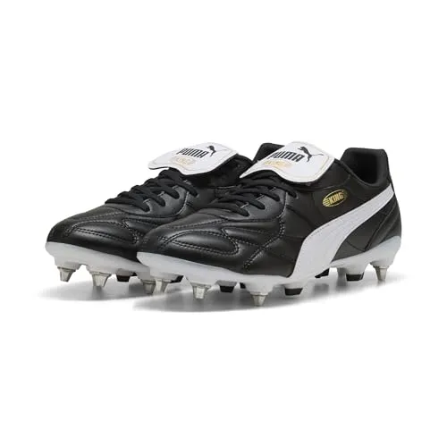 PUMA KING TOP MxSG Fußballschuhe Erwachsene in gold von PUMA