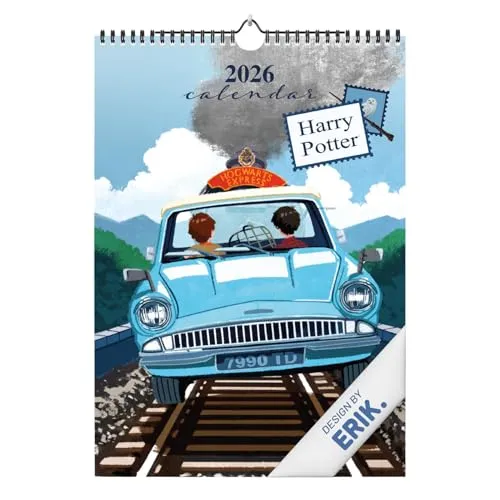 Grupo Erik Harry Potter Kalender 2026 Wandkalender 2026 von Grupo Erik