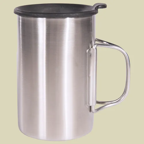 Tatonka Thermobecher Thermo 350 – Transparent - Thermobehälter mit lebensmittelechter Qualität, resistent gegen Fruchtsäuren und ideal für unterwegs dank Falthenkel.