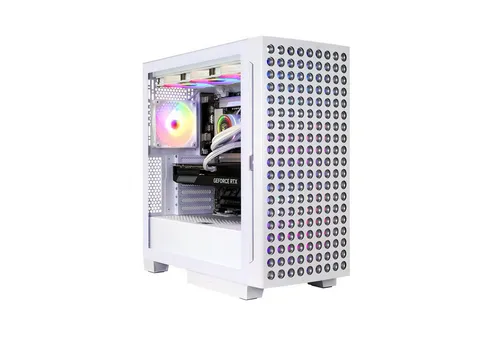 COUGAR Gaming-PC AIRFACE ECO WT 7494 - High-End Gaming-PC mit Wasserkühlung - PC-Systeme mit Intel® Core™ Ultra 7 265KF, NVIDIA GeForce RTX™ 5070Ti und 32GB DDR5-RAM für kompromisslose Gaming-Power und optimale Temperaturen.