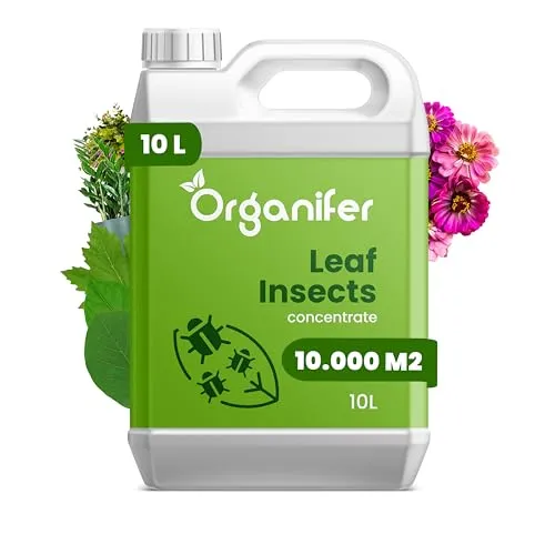 Blattkonzentrat - 10 L Für 10.000 M2 - Ungiftiges Konzentrat - Garten- Und Rasenpflege - Flüssigdünger - Gartendünger - Organifer