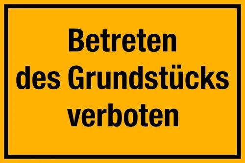 Wichelhaus Hinweisschild Hinweisschild 20x30 cm – verschiedene Aufschriften wählbar, 1,5mm Dicke, sehr stabil