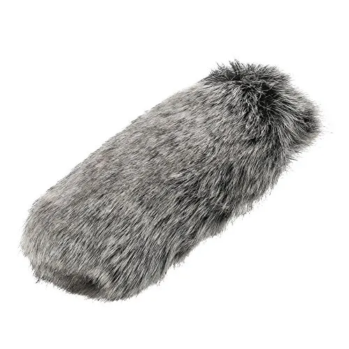 Elprico Mikrofon-Windschutz, graue Videomic-Windschutzscheibe, professioneller Windschutz für Videomikrofon