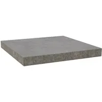 Gehwegplatte Zementgrau 50 x 50 x 5 cm mit Fase