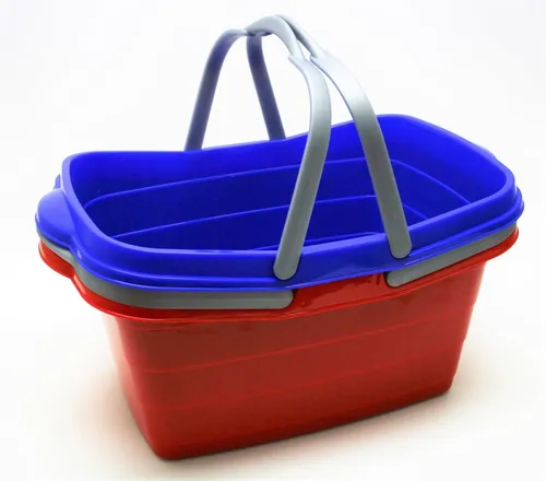 Schulz Wäschewanne mit Bügel 60x37,5x28cm - Praktisch und Robust - Wäschesammler aus strapazierfähigem Kunststoff, ideal für den Transport und die Aufbewahrung von Wäsche. Mit Tragehenkeln für bequeme Handhabung, in diversen Farben erhältlich.