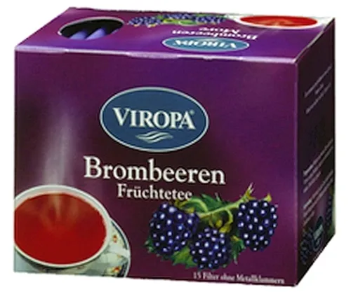 Brombeeren Früchtetee 15 Filterbeutel - Viropa