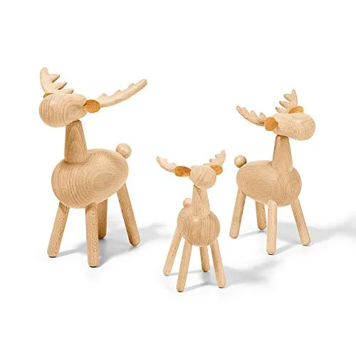 Philippi Elmar Elch Holzfigur, Buche, M von Philippi