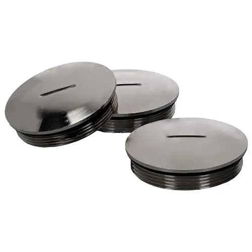 Stück Kalitec D4920110 M20 Blindstopfen Messing rund mit O-Ring I 22mm Durchmesser I M20 Blindstopfen Set I Staub und wasserdicht I IP68 3