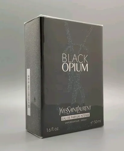 Yves Saint Laurent Black Opium 50 ml EDP Intense Spray - Damen Eau de Parfum mit blumig-süßem Duft, betörende Noten von Kaffee und Vanille für einen intensiven Duftgenuss.