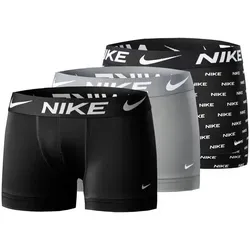 Nike Dri-FIT Essential Micro Trunk Boxer Short 3er Pack - Komfort und Bewegungsfreiheit - Herrenunterhosen mit Dri-FIT-Technologie, die Feuchtigkeit abtransportiert und für ein angenehmes Tragegefühl sorgt. Ideal für Training und Alltag.
