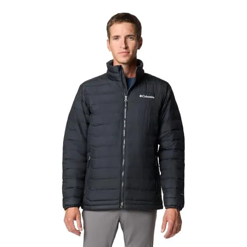 Columbia Herrenjacke Powder Lite II - Funktionsjacke mit Omni-Heat thermischer Reflexion und wasserabweisendem Stoff, ideal für Outdoor-Aktivitäten bei kühlem Wetter.